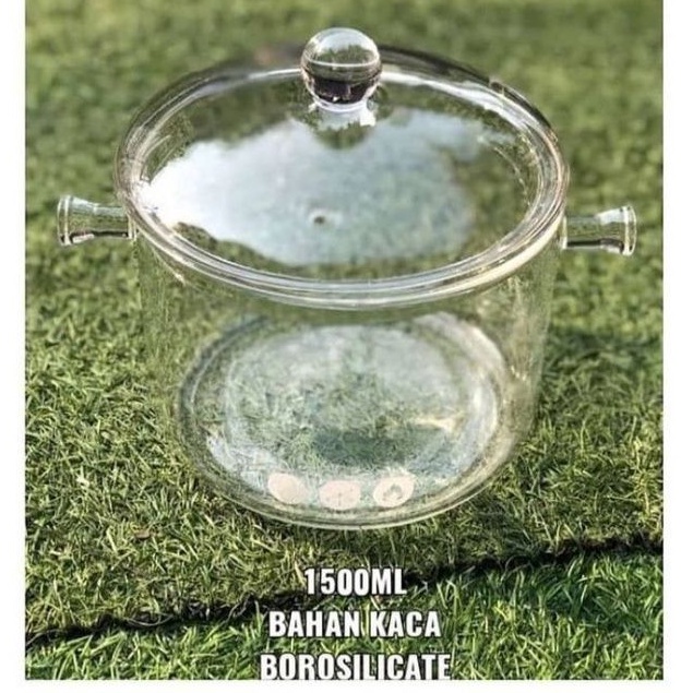 PANCI KACA KOREA bisa masak di kompor