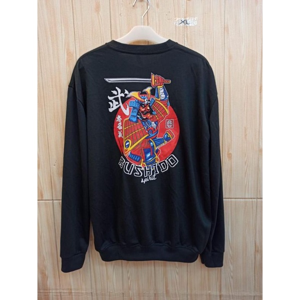 CREWNECK SWEATER SAMURAI MOTIF 3 ready