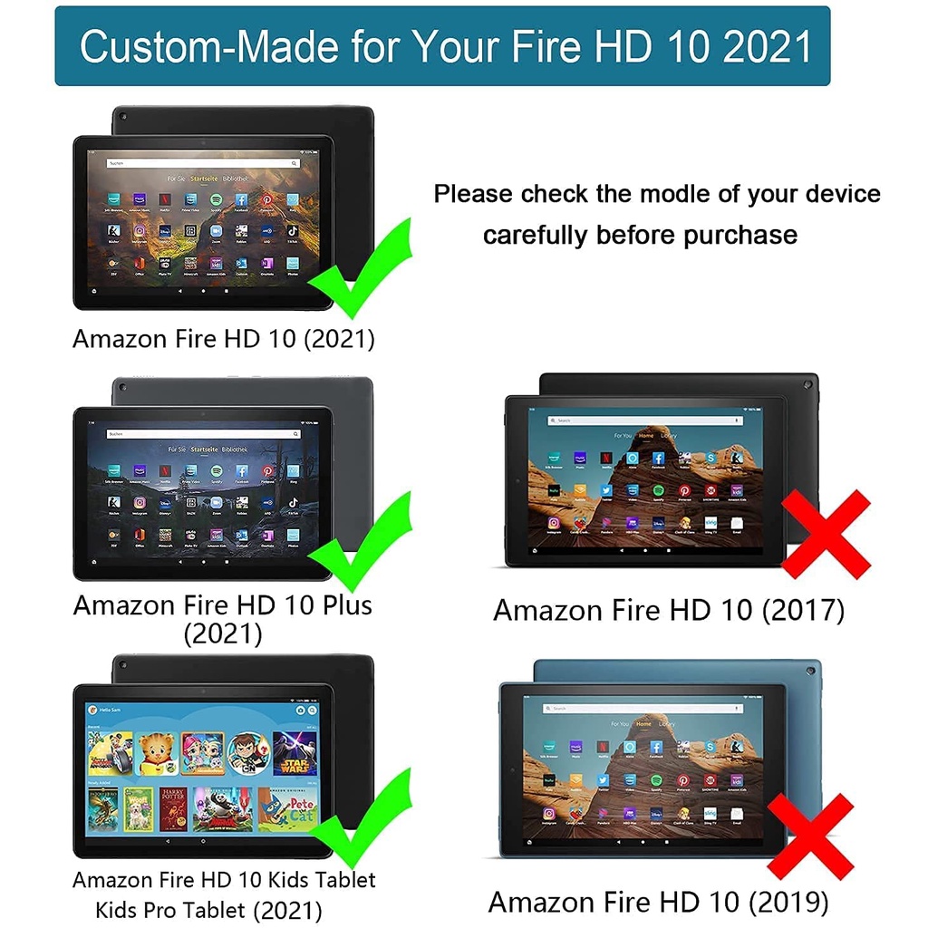 Amazon Fire HD 10/ 10 Plus  gen 11 (2021) Kid's Case