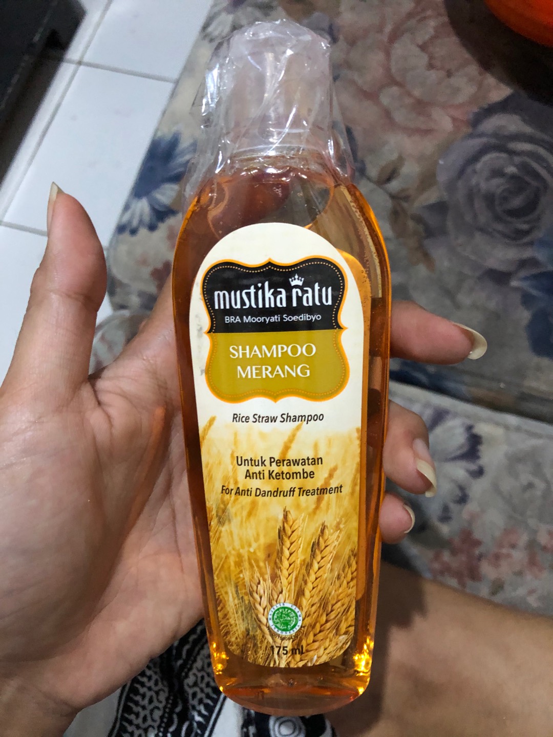 [Mustika Ratu] Shampo Merang 175ml | Shopee Indonesia