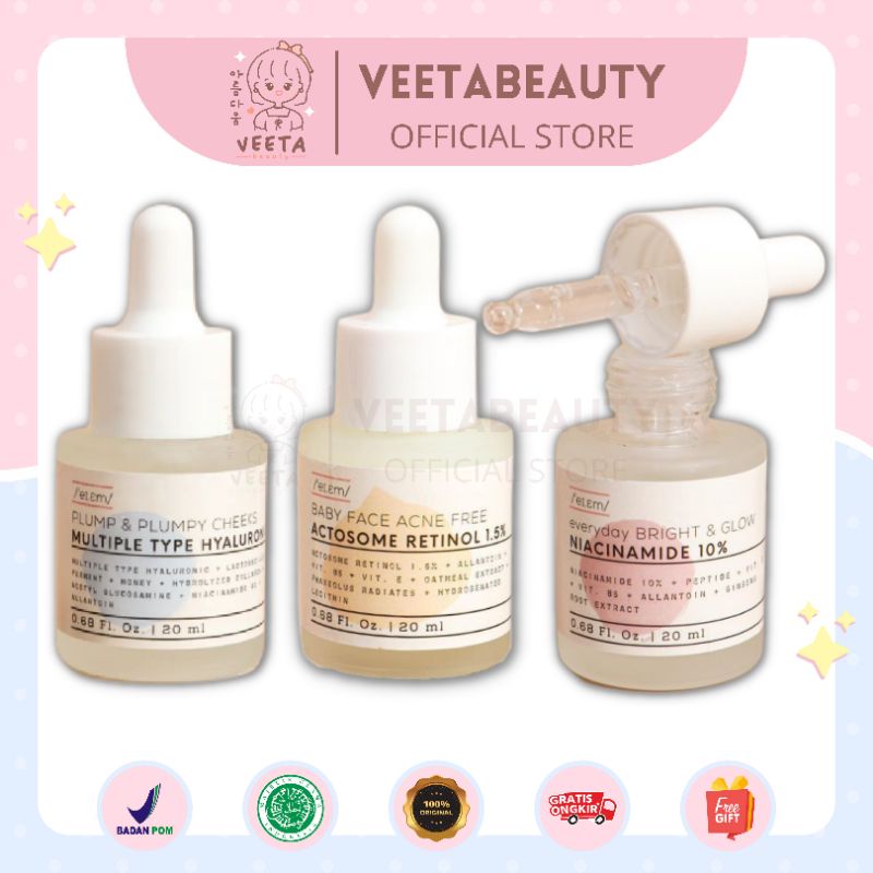 EIEM Beauty Serum Baby Face Acne Free Serum BPOM