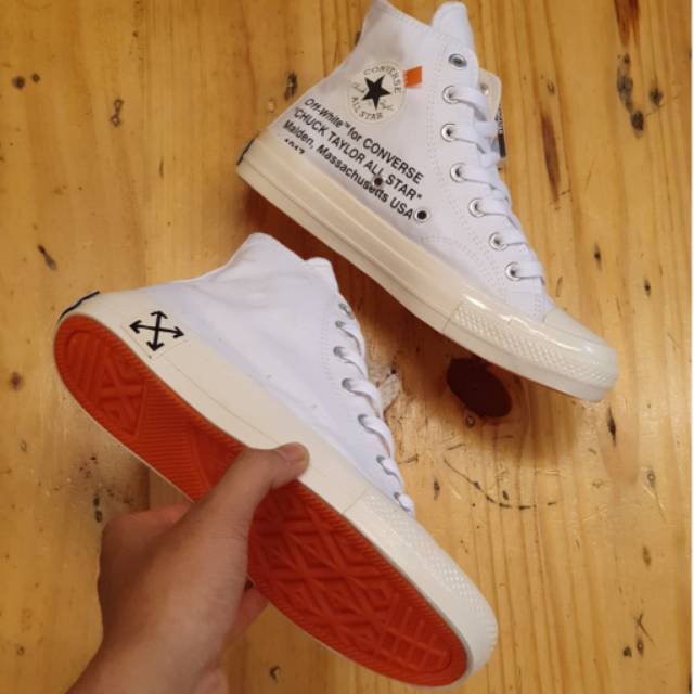 off white x converse clear