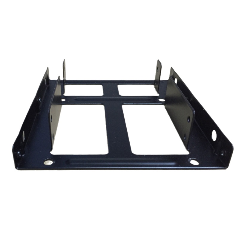 Bracket Hardisk btsg 2.5 3.5 Hitam Metal Hard Disk Shelf Desktop Nampan HDD Eksternal