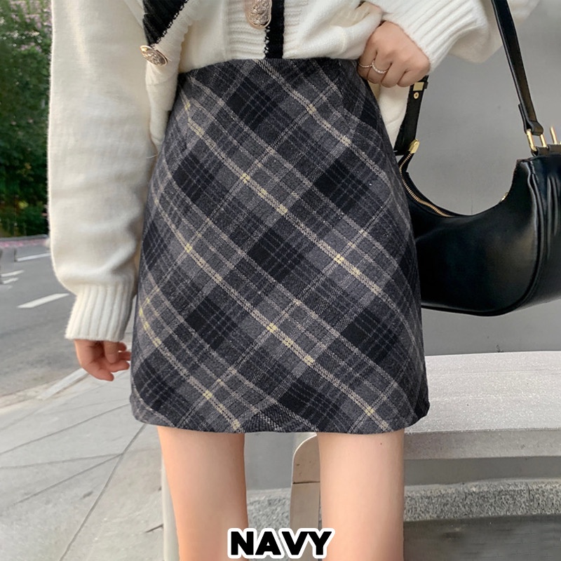 KARAKOREA 316 Xcross Mini Skirt/Rok Mini/Korean Women Skirt/Rok Pendek