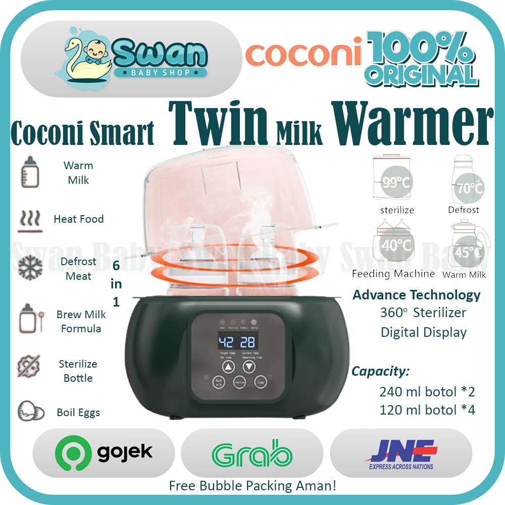 Coconi Smart Twin Milk Warmer