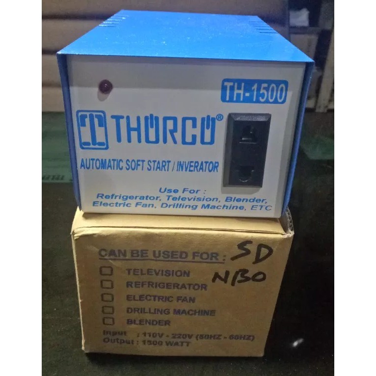 Inverator / Starting Power 1500 W Thorco automatic softstart