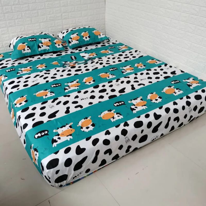 Sprei Green Moo