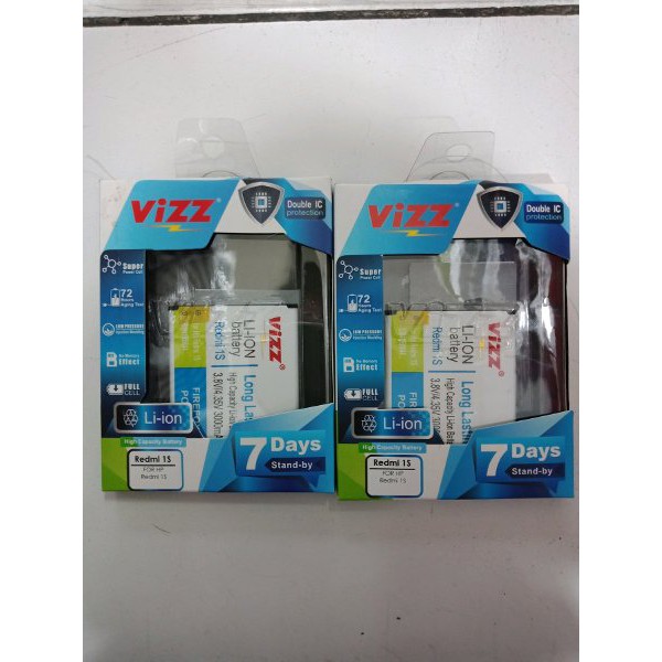 Battery Baterai Vizz Redmi 1S Original Double Power