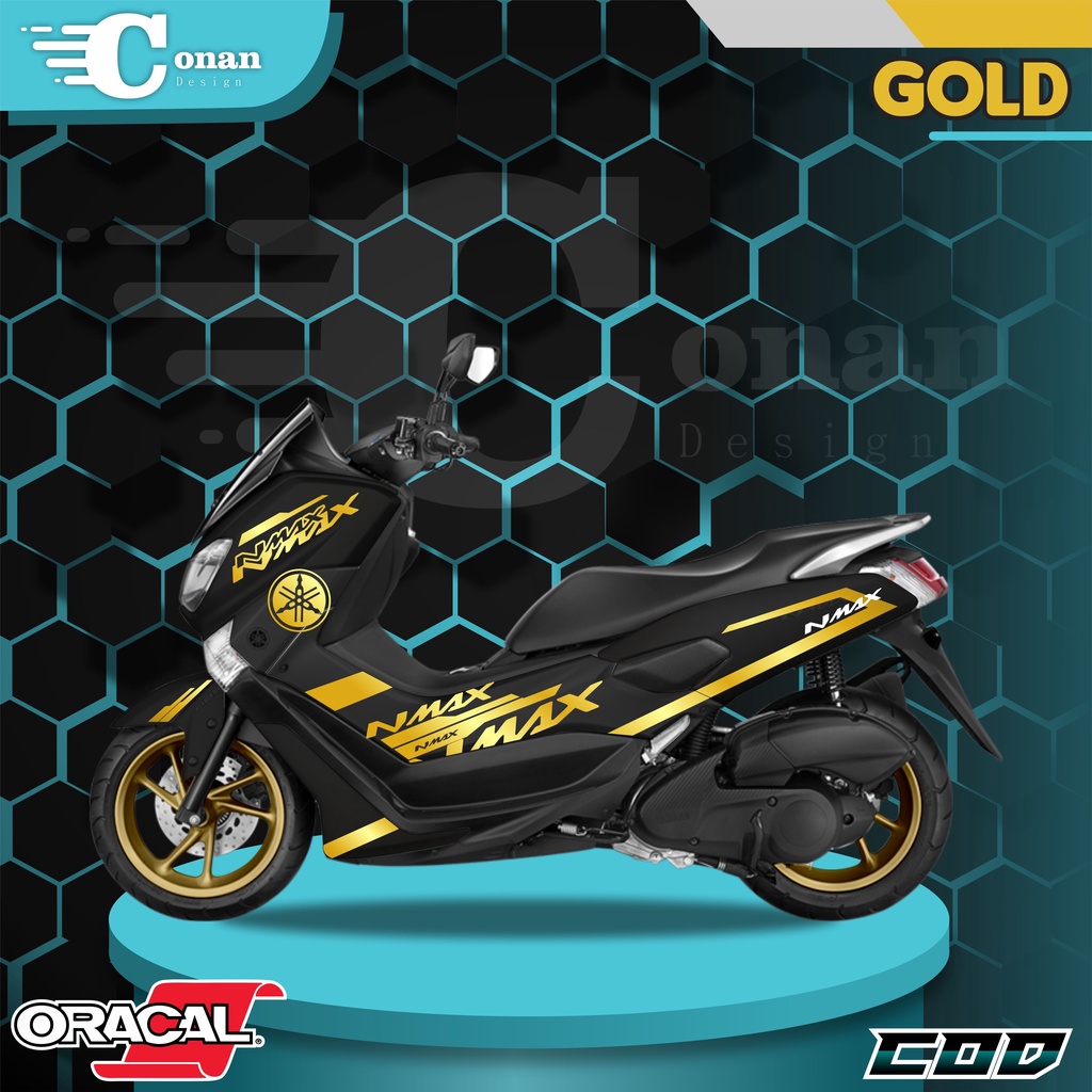 Aksesoris Motor Nmax Cutting Sticker Nmax Stiker Motor Nmax Striping Nmax 2019 All Nmax - NMxGS19