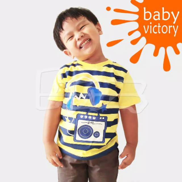 Grosir kaos baby victory minimal pembelian satu lusin