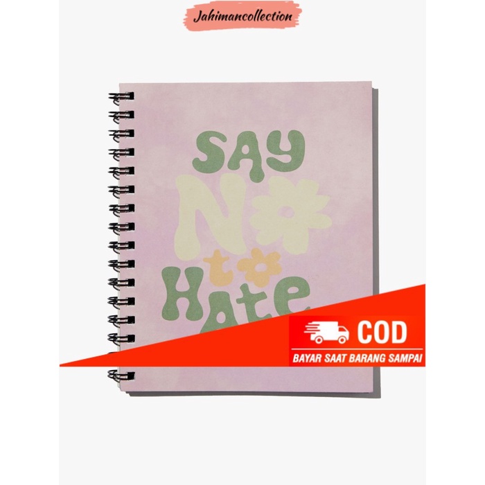 

✨ BISA COD ✨ Typo - Notebook & Notepad - A5 Campus Notebook Recycled - Say No To Ha