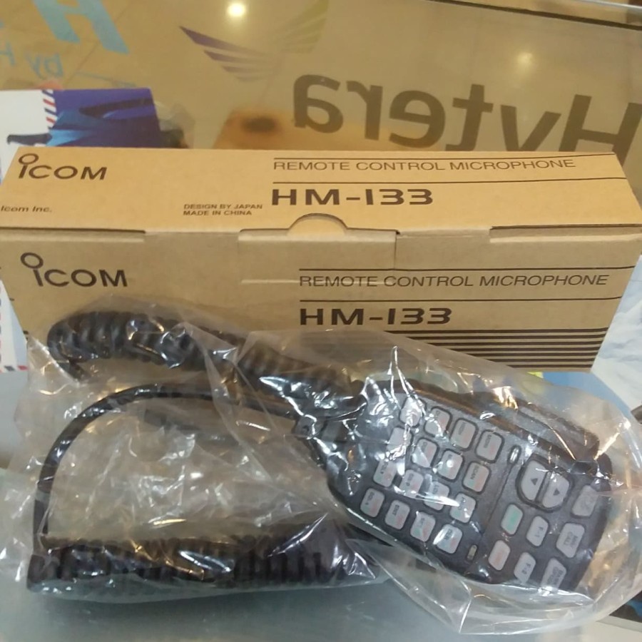 extra mic hand mic icom hm 133.. untuk icom 2300..2200 2100 TYPE hm-133