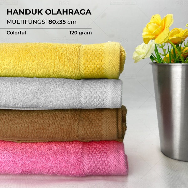 Handuk Mandi 120 gram Warna 80 x 35 cm Kamar Mandi Pantai Beach Pool Towel