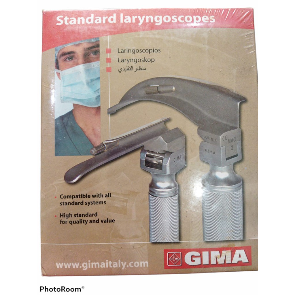 Laryngoscope GIMA / laringoskop GIMA pediatric/ bayi