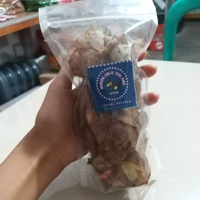 

Singkong coklat tebal babel (varian rasa coklat, balado, jagung manis)