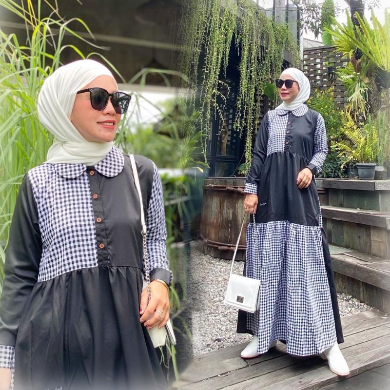GAMIS NASILA DRESS CESAN HIJAB OFFICIAL ORIGINAL || MOUNEERASHOP