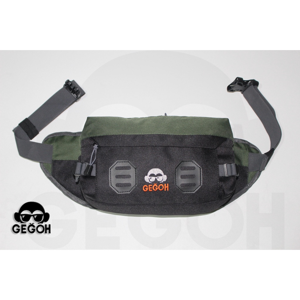 Waist Bag - Gegoh - Tas Pinggang pria - Tas Waistbag Tas Pinggang Pria Tas Pria Tas Bahu