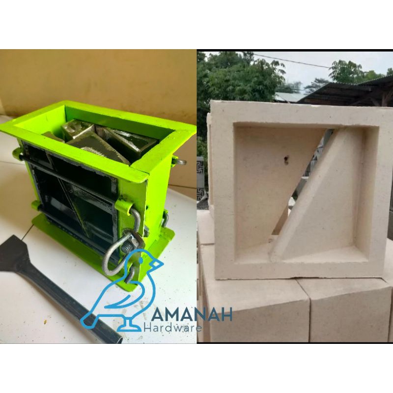 Cetakan loster angin-angin 2 muka Model 01