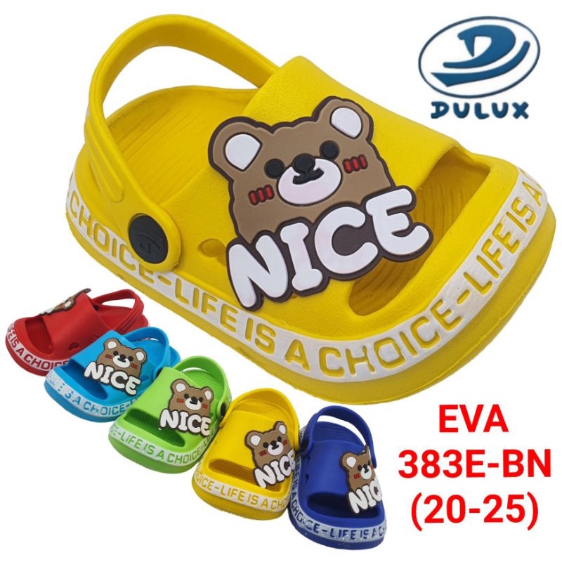 sandal anak lucu sandal dulux 383E-BN UK 20-25