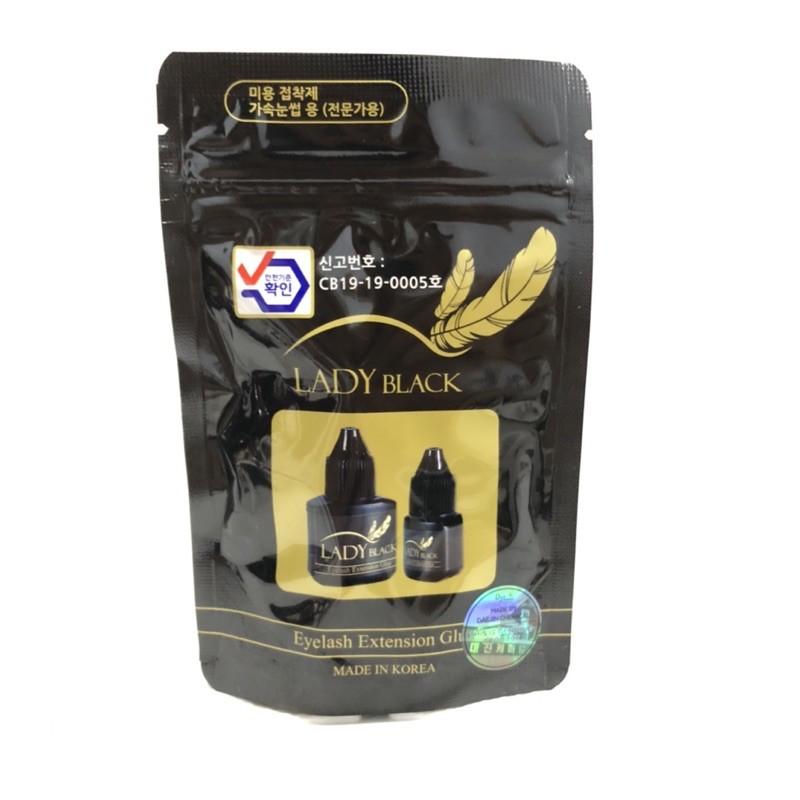 Ladyblack Glue 5g &amp; 10g For Eyelash Extansion