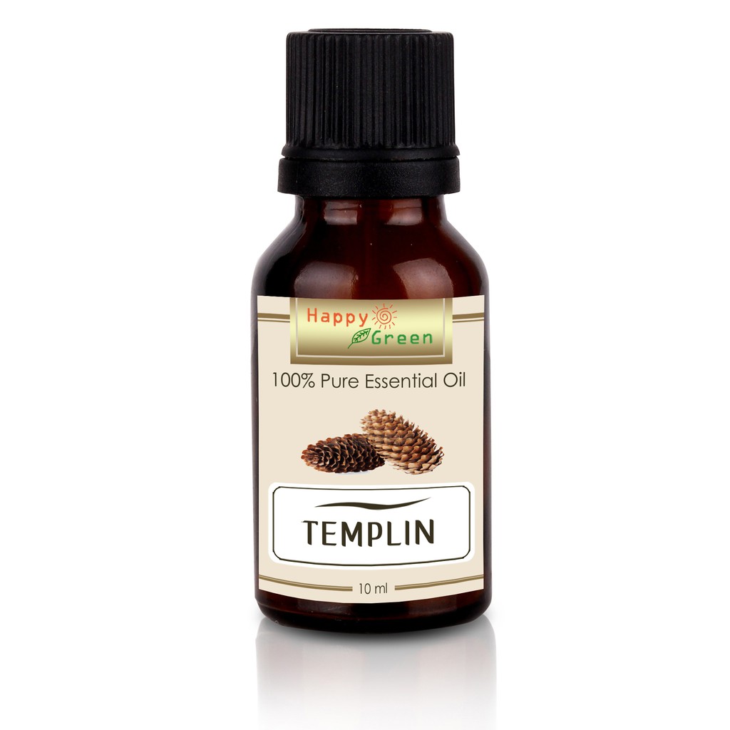 Happy Green Templin Essential Oil 10ml - Minyak Fir Cone Bersertifikat