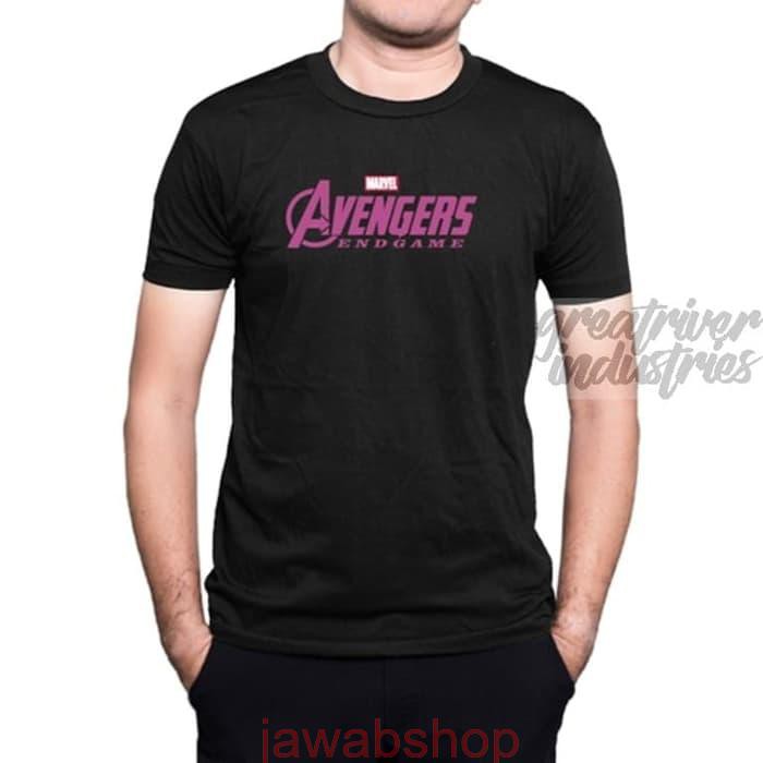 kaos distro superhero avengers end game logo symbol