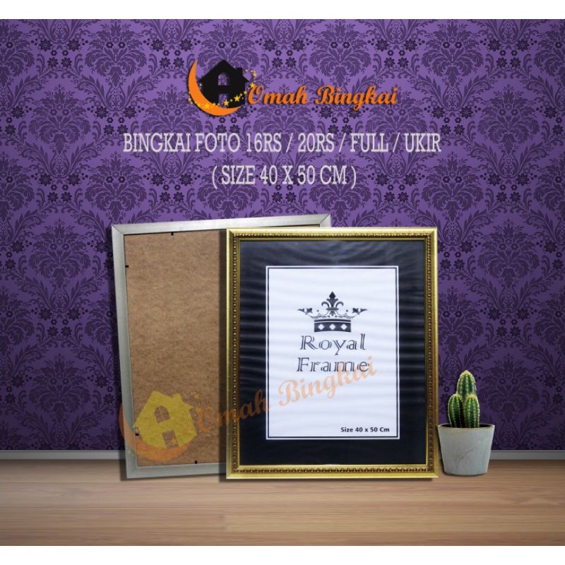 Bingkai foto 20Rs/26Rs ukir