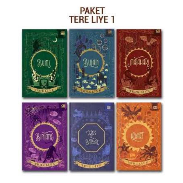 SERIAL BUMI BULAN MATAHARI BINTANG CEROS dan BATOZAR KOMET TERE LIYE ORIGINAL