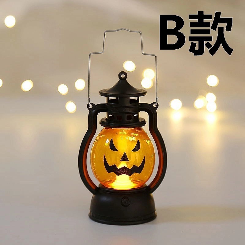 Lentera Halloween Lampu Jack O Lantern Labu Pumpkin Dekorasi Hallowen