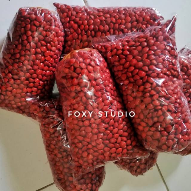 500gram BIJI SAGA BAHAN KERAJINAN / BIJI SAGA POHON / 0,5 KG / BIJI SAGA KG