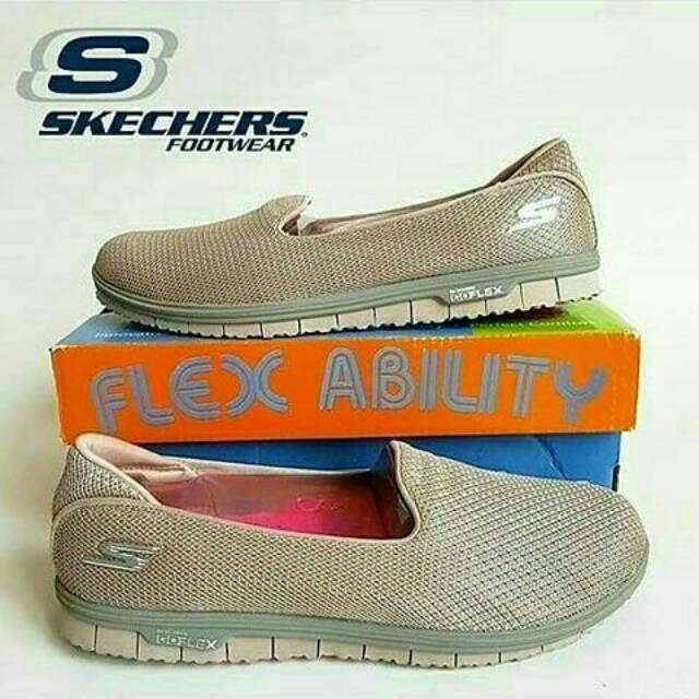 SKECHERS GO FLEX MINI Gold,Black,Maroon