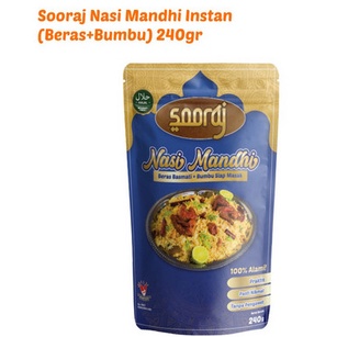 

978Eq10W Sooraj - Beras Basmati + Bumbu Siap Masak 240Gr - Nasi Mandhi WQ12