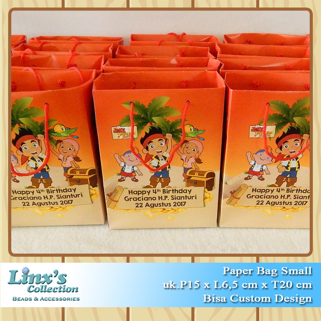 

Paper Bag Small / Goodie Bag ulang tahun