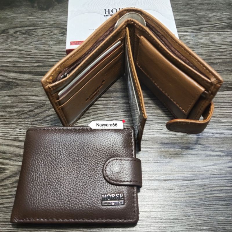 Dompet  dompet kulit pria dompet laki laki dompet imperial horse mini