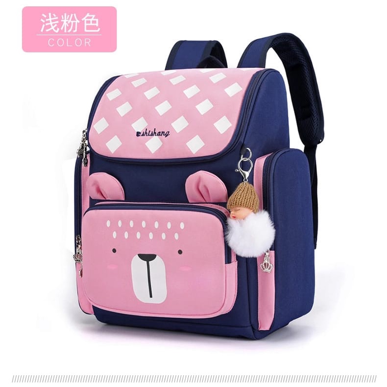 FM30_TAS RANSEL ANAK SEKOLAH LAKI LAKI SD TK PAUD MOTIF KARTUN TEDDY