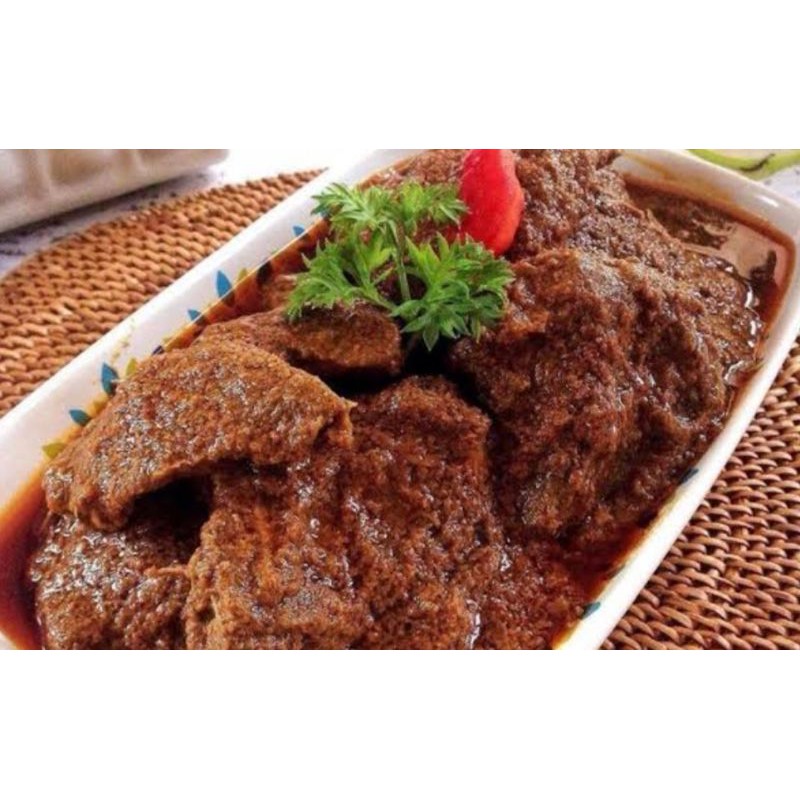 

Rendang daging Rang Guci Padang (1 kg)