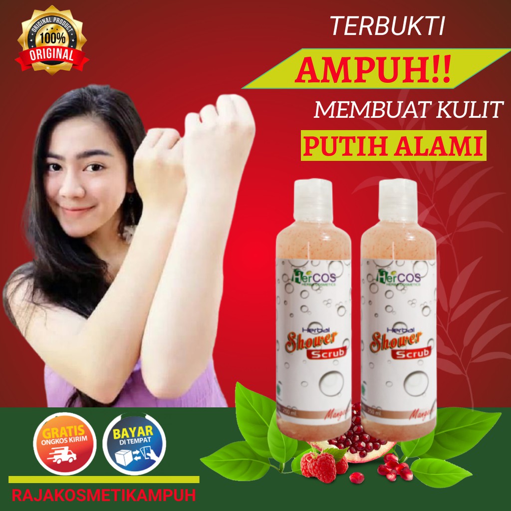 MANJUR Scrub Lulur Pemutih Badan Lulur Mandi Lulur Racik Lulur Badan Pemutih Badan Lulur Pemutih
