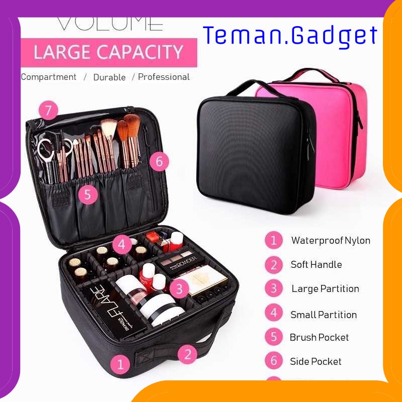 TG-FE296 LIKETHIS TAS KOSMETIK MAKE UP TRAVEL ORGANIZER BAG WANITA - X3235