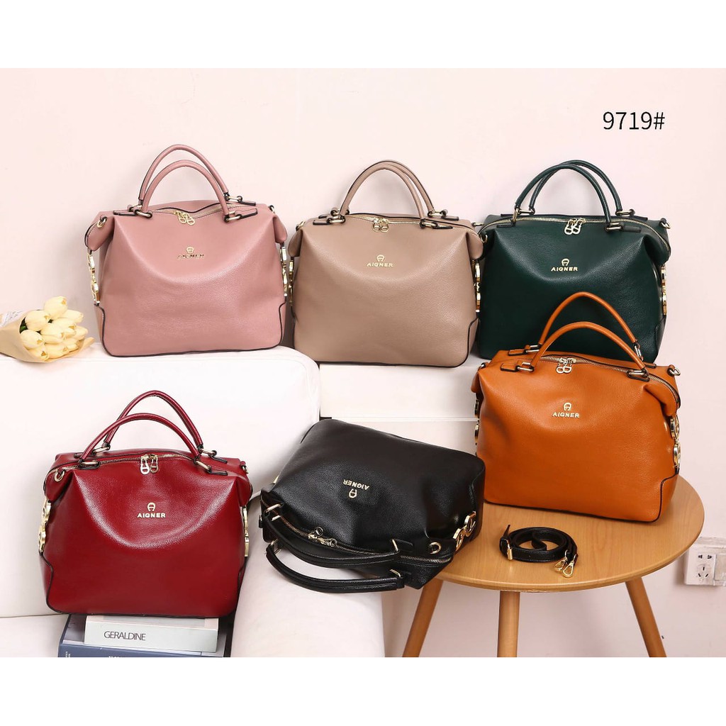 9719 (BAYAR DITEMPAT)  Tas aigner 9719 GROSIR TAS IMPORT TAS MURAH TAS BATAM TAS WANITA