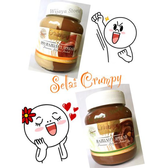 

PROMO ENAK Selai Crumpy Hazelnut Spread Terlaris
