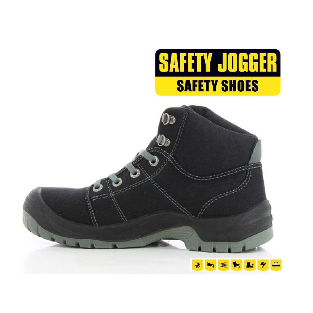 Sepatu safety JOGGER DESERT Black