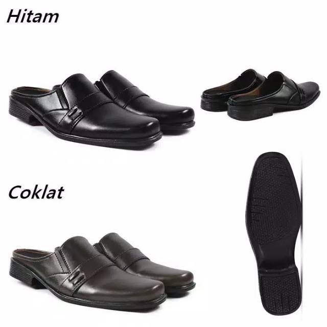  SaNdaL  Pria Slide CROCODILE  BAHAN Urban Kulit sintetis 