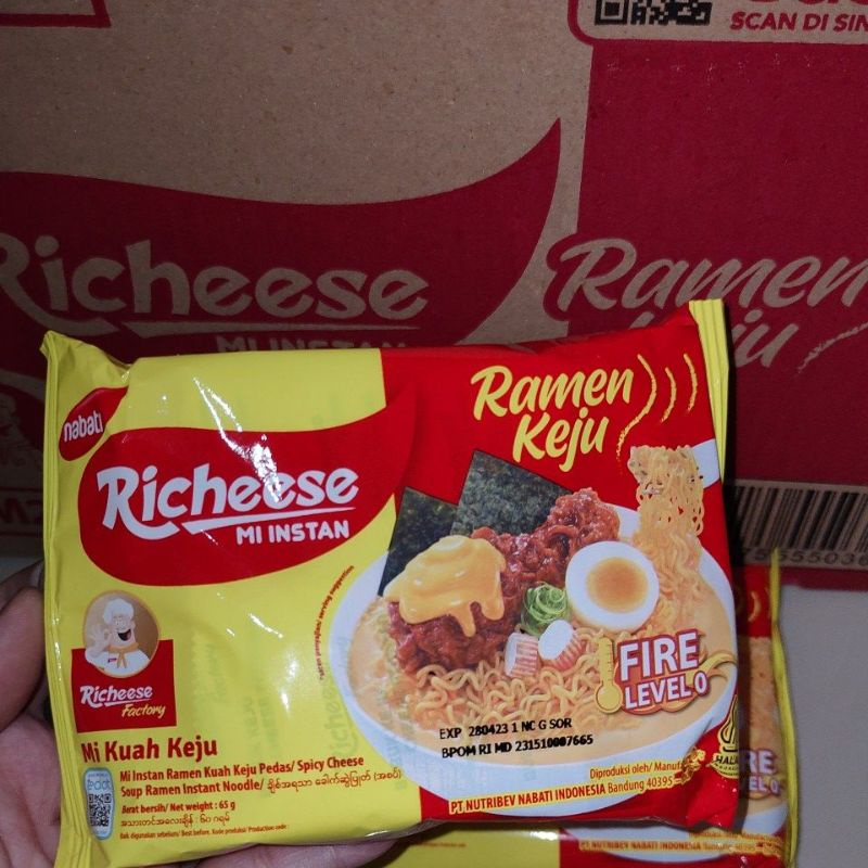 

RICHEESE MIE RAMEN Viral Mie Keju LV 0