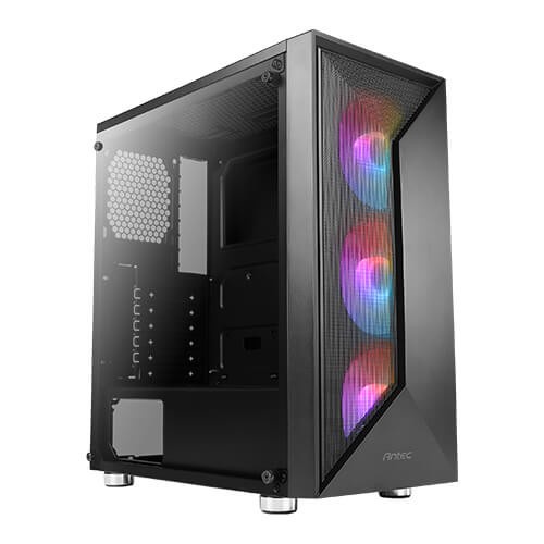 Casing Antec NX320 - ATX Gaming Case - Tempered Glass Side Panel