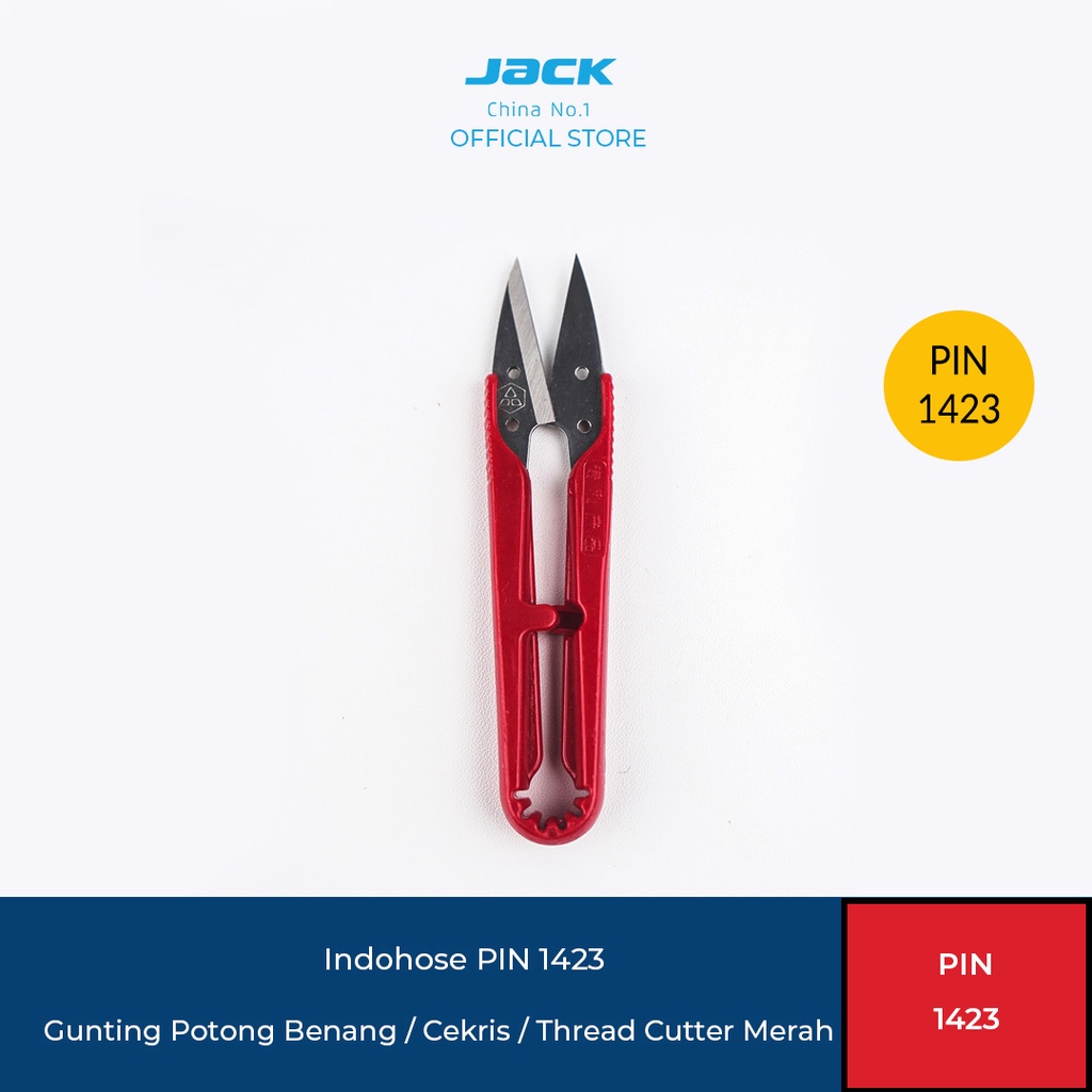 

PIN 1423 Gunting Potong Benang / Cekris / Thread Cutter Merah (6pcs)