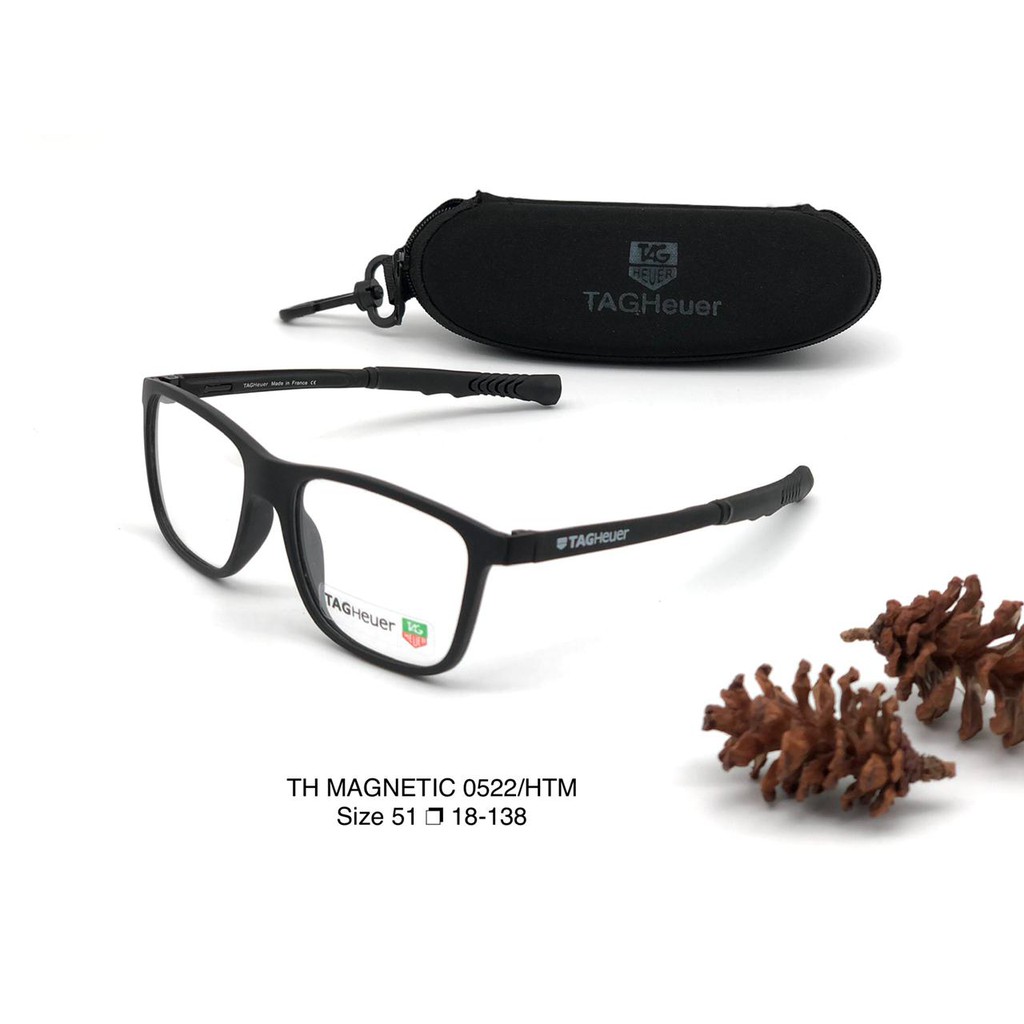 Grosir Termurah Frame Kacamata baca minus photocromic TAG HEUER MAGNET 0535, 0520 , 0522 SPORTY