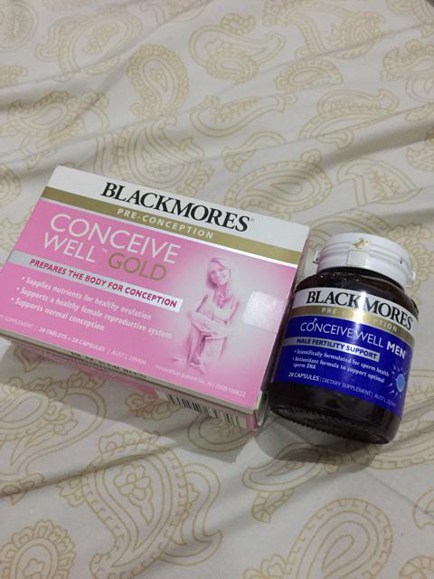 Paket Program Kehamilan Pria Wanita Blackmores Conceive Paket Program Kehamilan Pria Wanita Blackmores Conceive