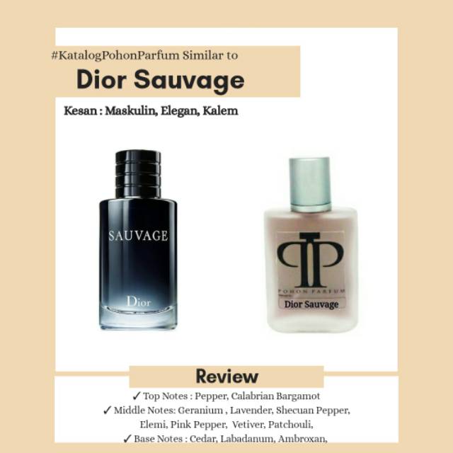 dior sauvage top notes
