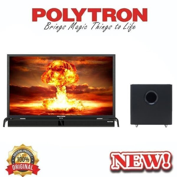Miliki POLYTRON PLD40B150 LED TV 39 INCH CINEMAX SOUND BAR Terjangkau