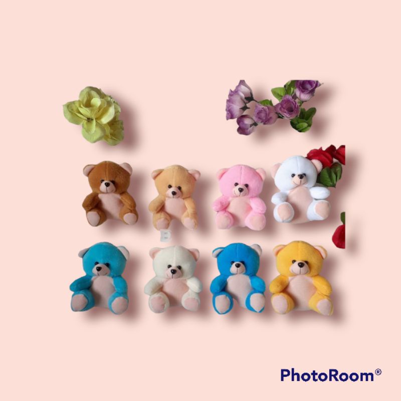Boneka beruang kecil,boneka teddy bear mini,boneka beruang kecil size 14cm